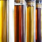 used oils in containers, highlighting the importance of proper storage and recycling